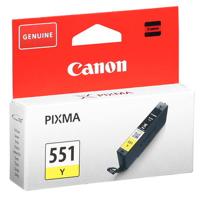 Artikelbild 2 für Canon CLI-551 Y gelb Druckerpatrone, Artikelnummer 159376