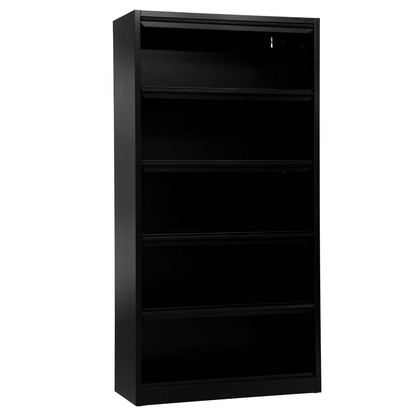 Artikelbild 3 für Gürkan Prospektregal schwarz DIN A4, Artikelnummer 564942