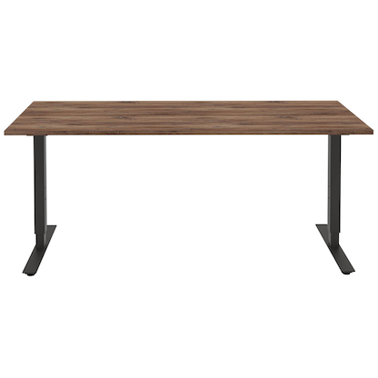 Artikelbild 7 für röhr quantum Schreibtisch eiche rechteckig, T-Fuß-Gestell grau 160,0 x 80,0 cm, Artikelnummer 721874