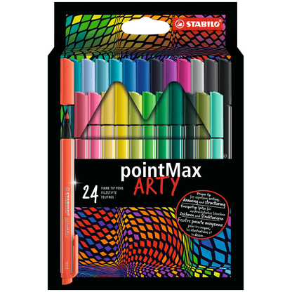 Artikelbild 15 für STABILO pointMax ARTY Filzstifte farbsortiert, 24 St., Artikelnummer 967184