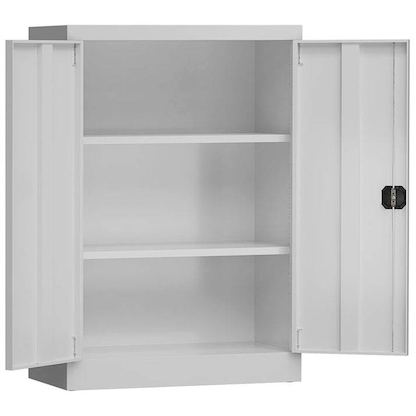 Artikelbild für ClassiX Metallschrank X-530320 lichtgrau 92,0 x 42,0 x 120,0 cm, aufgebaut, Artikelnummer 184166