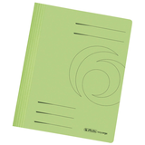 Artikelbild 1 für 10 herlitz Schnellhefter easy orga Karton hellgrün DIN A4, Artikelnummer 369145