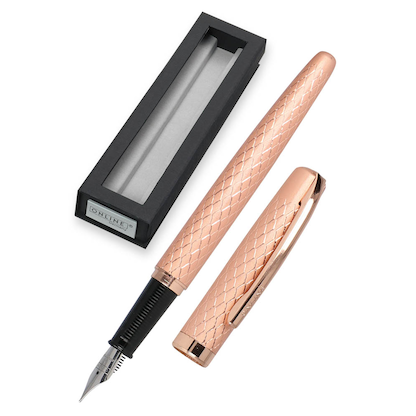 Artikelbild 2 für ONLINE® Eleganza Diamond Patronenfüller rosegold M (mittel), Artikelnummer 837142