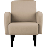 Artikelbild 1 für meet powered by PAPERFLOW Sessel LISBOA elfenbein schwarz Stoff, 1 St., Artikelnummer 850861