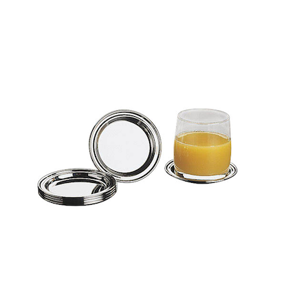 Artikelbild 2 für APS Untersetzer silber 10,5 cm 6-tlg., Artikelnummer 197919