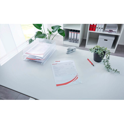 Artikelbild 12 für 100 Esselte Sichthüllen DIN A4 transparent genarbt 0,11 mm, Artikelnummer 844607