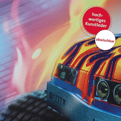 Artikelbild 4 für ROTH Schreibtischunterlage Monstertruck bunt Kunstleder 59,0 x 39,0 cm, 1 St., Artikelnummer 580508