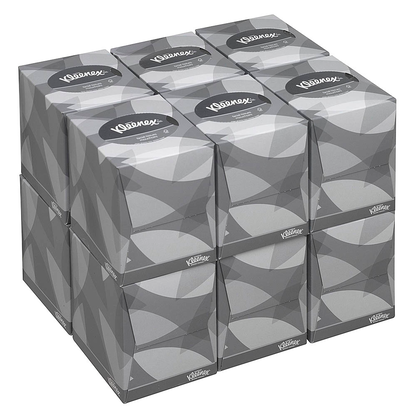 Artikelbild 9 für Kleenex® Kosmetiktücherbox 2-lagig weiß, 12x 90 Tücher, Artikelnummer 178689
