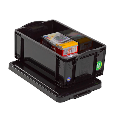 Artikelbild 3 für Really Useful Box Aufbewahrungsbox 9,0 l schwarz 39,5 x 25,5 x 15,5 cm, Artikelnummer 638650