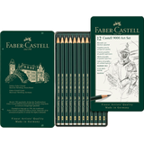 Artikelbild 1 für FABER-CASTELL Castell 9000 Art Set Bleistift-Set B, H, HB, 2H, 2B, F, 3B, 4B, 5B, 6B, 7B, 8B grün, 12 St., Artikelnummer 819458