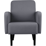 Artikelbild 1 für meet powered by PAPERFLOW Sessel LISBOA grau schwarz Stoff, 1 St., Artikelnummer 850877