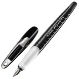 Artikelbild 1 für herlitz my.pen Patronenfüller schwarz/weiß M (mittel), Artikelnummer 645259