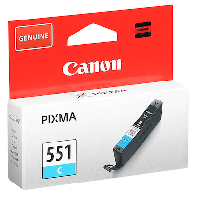 Artikelbild 2 für Canon CLI-551 C cyan Druckerpatrone, Artikelnummer 159327