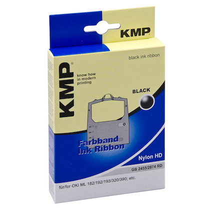 Artikelbild 2 für KMP schwarz Farbband kompatibel zu OKI ML 182/192/193/320/380/390/3320/3390, 1 St., Artikelnummer 380931