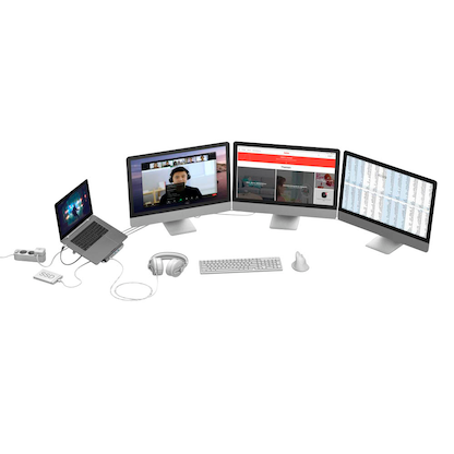 Artikelbild 5 für hama Dockingstation mit Laptop-Ständer Connect2Office Stand, Artikelnummer 825903