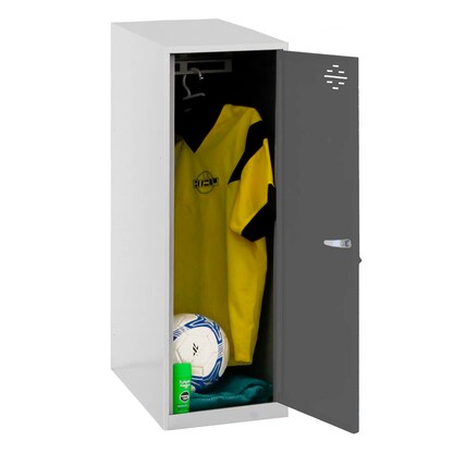 Artikelbild für Simonrack Spind SIMONLOCKER DISM SINGLE anthrazit, grau 8425437108587, 1 Schließfach 30,0 x 50,0 x 91,5 cm, Artikelnummer 354419