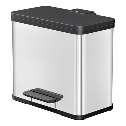 Artikelbild 5 für Hailo Öko trio Plus L Mülltrenner 27,0 l edelstahl, Artikelnummer 751663