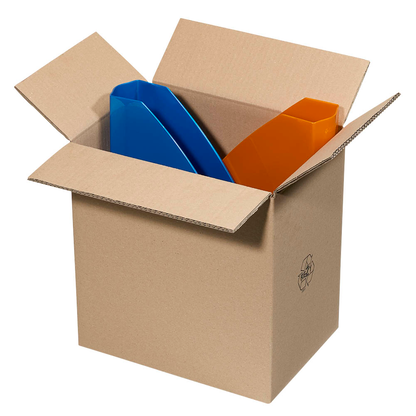 Artikelbild 5 für 20 Nestler Wellpapp-Faltkartons 2-wellig braun 31,8 x 22,8 x 33,8 cm Außenmaß, Artikelnummer 690271