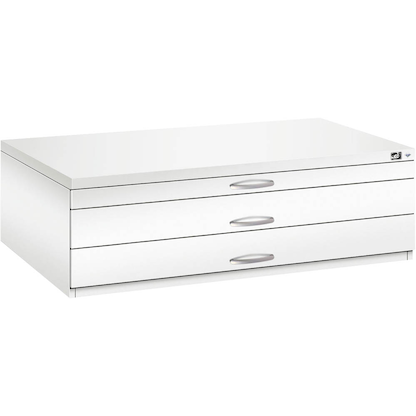Artikelbild 3 für CP 7200 Planschrank verkehrsweiß 3 Schubladen 135,0 x 96,0 x 42,0 cm, Artikelnummer 683399