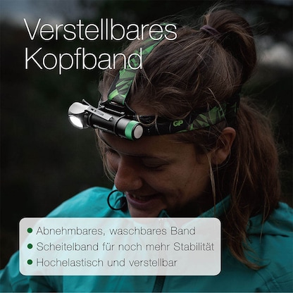 Artikelbild 13 für GP CH35 LED Stirnlampe schwarz 10,6 cm, Artikelnummer 337177