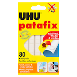 Artikelbild 1 für UHU patafix doppelseitige Klebepads 1,0 x 1,0 cm, 80 St., Artikelnummer 460006