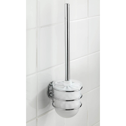 Artikelbild 2 für WENKO WC-Garnitur silber, weiß Metall, Artikelnummer 811673