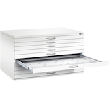 Artikelbild 1 für CP 7200 Planschrank verkehrsweiß 10 Schubladen 135,0 x 96,0 x 76,0 cm, Artikelnummer 682950