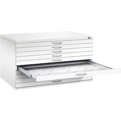 Artikelbild für CP 7200 Planschrank verkehrsweiß 10 Schubladen 135,0 x 96,0 x 76,0 cm, Artikelnummer 682950
