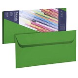 Artikelbild 1 für artoz Briefumschläge Mosaic DIN lang ohne Fenster apfelgrün haftklebend 20 St., Artikelnummer 277422