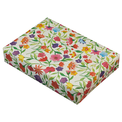 Artikelbild 22 für JUNG SCHÖNER VERPACKEN Geschenkpapier aus Graspapier Blumen mehrfarbig, 20,0 m, Artikelnummer 386054
