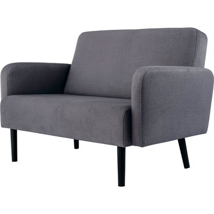 Artikelbild 2 für meet powered by PAPERFLOW 2-Sitzer Sofa LISBOA grau schwarz Stoff, 1 St., Artikelnummer 850937