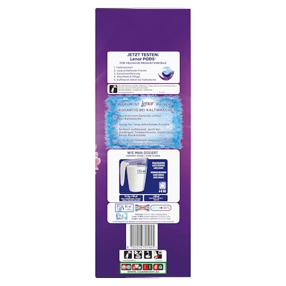 Artikelbild 2 für Lenor Color Blütentraum Waschmittel Pulver, 4,95 kg, Artikelnummer 526909