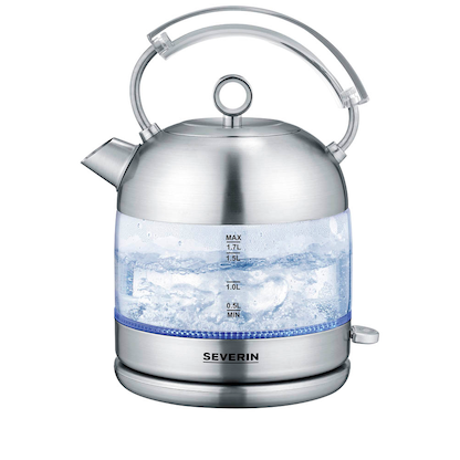 Artikelbild 4 für SEVERIN Wasserkocher WK 3459 Retro silber 1,7 l 2400 W, Artikelnummer 558439