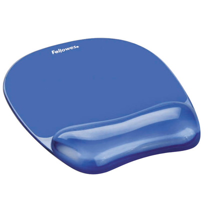 Artikelbild 2 für Fellowes Mousepad mit Handgelenkauflage Crystals Gel blau, Artikelnummer 769620