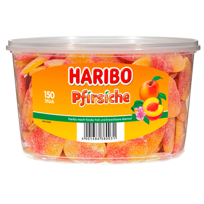 Artikelbild 2 für HARIBO PFIRSICHE Fruchtgummi 150 St., Artikelnummer 619684