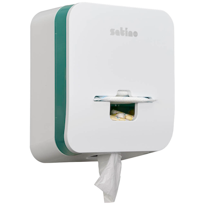 Artikelbild 8 für Satino Damenhygieneartikel-Spender HYGINITY FemCare FC1 System 333442 weiß Kunststoff, Artikelnummer 663217