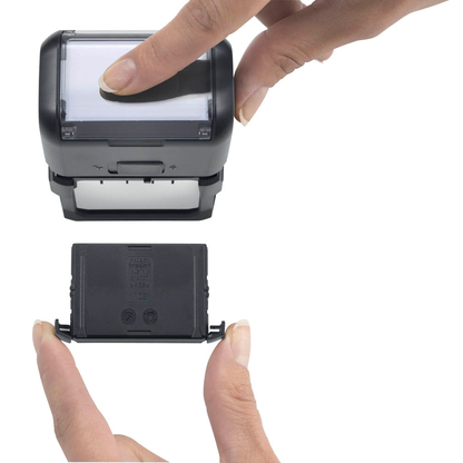 Artikelbild 3 für trodat Textstempel, individualisierbar printy 4913 selbstfärbend schwarz mit Logo, 1 St., Artikelnummer 566513