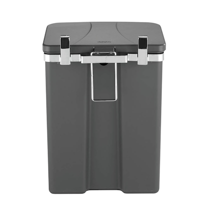 Artikelbild 3 für WENKO Mülleimer 12,0 l grau, Artikelnummer 664823