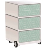Artikelbild 1 für PAPERFLOW easyBox Colour Rollcontainer weiß, bunt 4 Auszüge 39,0 x 43,6 x 64,2 cm, Artikelnummer 215081