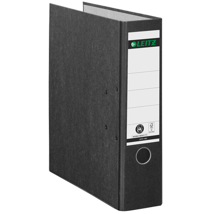 Artikelbild 2 für AKTION: 10 LEITZ 1080 Ordner schwarz marmoriert Karton 8,0 cm DIN A4, Artikelnummer 634248