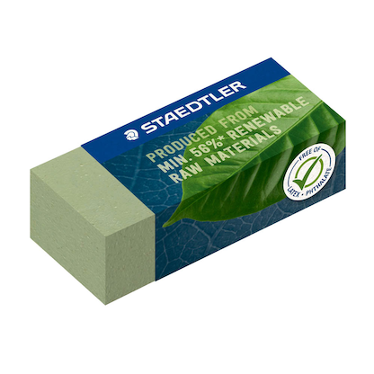 Artikelbild 14 für STAEDTLER Radiergummi 526 83 grün, 1 St., Artikelnummer 464269