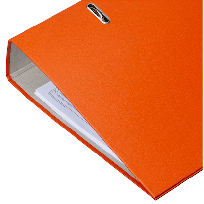 Artikelbild 4 für AKTION: bene No.1 POWER Ordner orange Kunststoff 8,0 cm DIN A4, Artikelnummer 990002