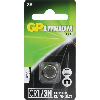 Artikelbild 2 für GP Knopfzelle CR 1/3N 3,0 V, Artikelnummer 302533