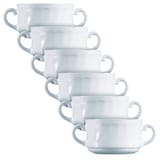Artikelbild 1 für 6 ARCOROC Suppentassen Trianon White weiß 320,0 ml, Artikelnummer 977243