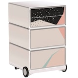 Artikelbild 1 für PAPERFLOW easyBox Colour Rollcontainer weiß, bunt 4 Auszüge 39,0 x 43,6 x 64,2 cm, Artikelnummer 215073