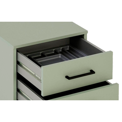 Artikelbild 7 für MÖBELPARTNER Ruby Rollcontainer pastellgrün 3 Auszüge 40,1 x 50,0 x 57,0 cm, Artikelnummer 323806