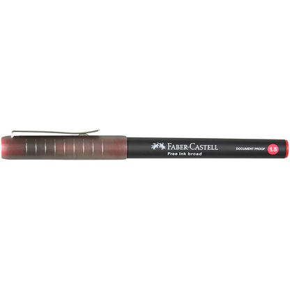 Artikelbild 4 für FABER-CASTELL Free Ink Tintenroller grau 1,5 mm, Schreibfarbe: rot, 1 St., Artikelnummer 589766
