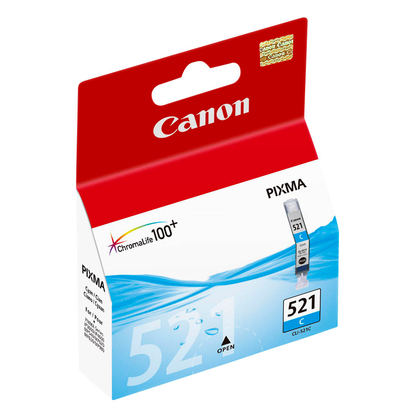 Artikelbild 2 für Canon CLI-521 C cyan Druckerpatrone, Artikelnummer 255091