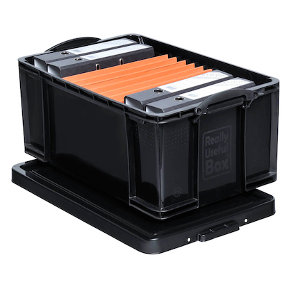 Artikelbild 3 für Really Useful Box Aufbewahrungsbox 64,0 l schwarz 71,0 x 44,0 x 31,0 cm, Artikelnummer 639757