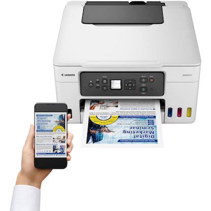Artikelbild 6 für AKTION: Canon MAXIFY GX3050 3 in 1 Tintenstrahl-Multifunktionsdrucker grau mit 30 Euro CashBack, Artikelnummer 848451